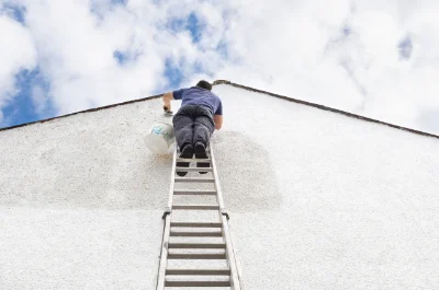 Peinture extérieure à Ludiès — façades et ravalement